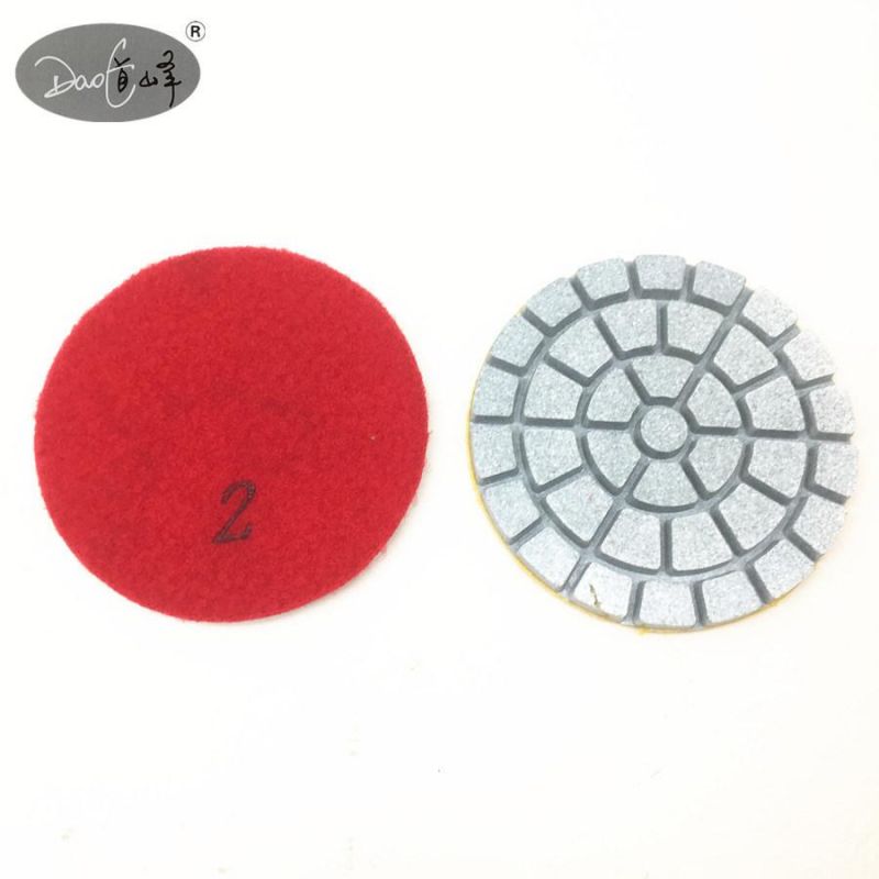 Daofeng 4inch 100mm Concrete Polishing Pad