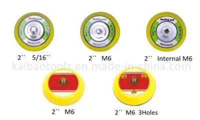 50mm Sanding Backing Pad with Hook &amp; Loop or Vinyl