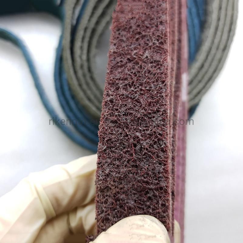 330*10mm Flax Sanding Cloth Belt Roll Very Coarse to Fine Nylon Fiber Abrasive Belt Sanding Bands