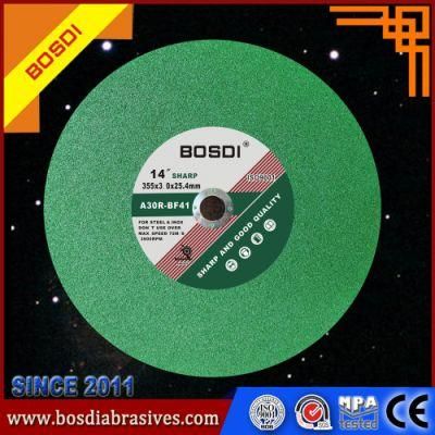 14&quot; Inch Cutting Wheel Green Cut off Wheel/Disc for Inox, Metal