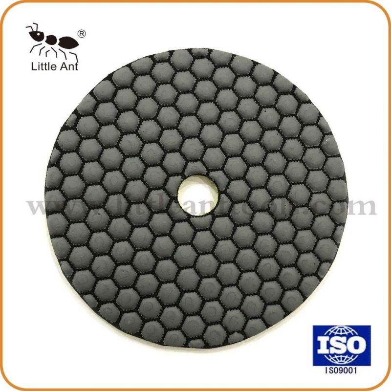 5 Inch Diamond Marble & Granite Polishing Pads with Dry Use