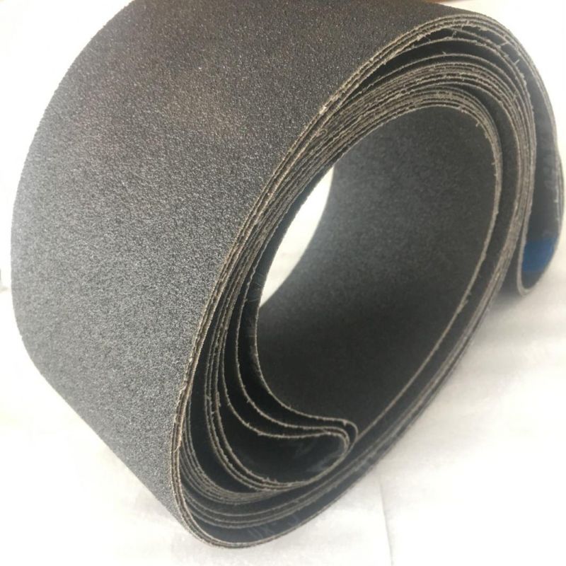 High Quality Hot Sale Wear-Resisting Silicon Carbide Sanding Belt for Grinding Stainless Steel and Metal