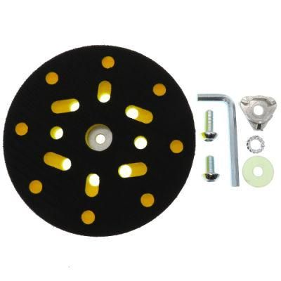 6 Inch 150mm Sanding Pad Sander Backing Pad Hook and Loop with Side Holes Power Tools Accessories