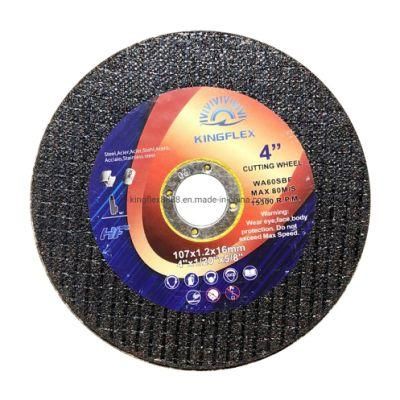 107X1X16mm, Super Thin Cutting Wheels, for Stainless Steel, 2nets, Black Color