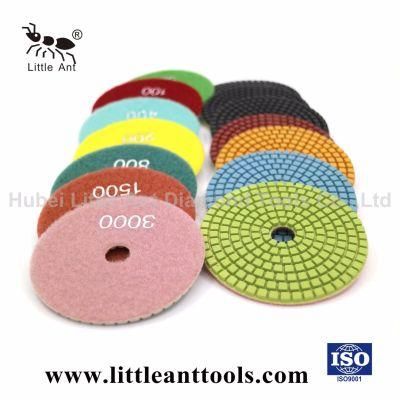 4 Inch Polishing Diamond Floor Pads Wet Use