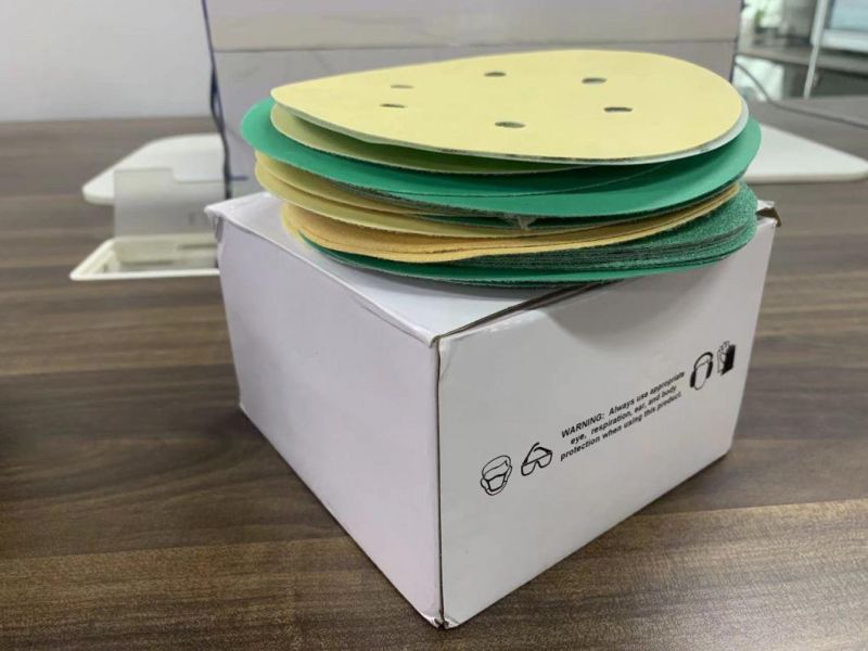 150mm Yellow Sanding Disc with 15 Holes