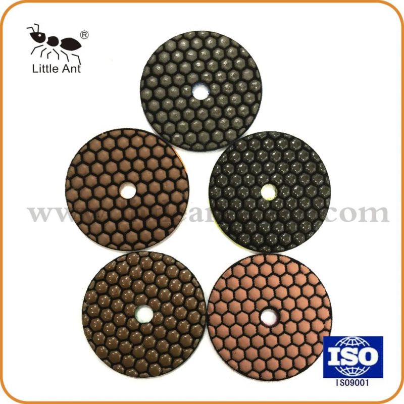 2018 Factory Flexible Diamond Floor Marble Granite Dry Polishing Pad