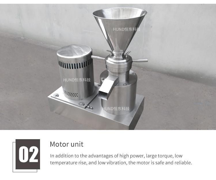 Sanitary Peanut/Sesame Paste Making/Grinder Machine with Protect Shell