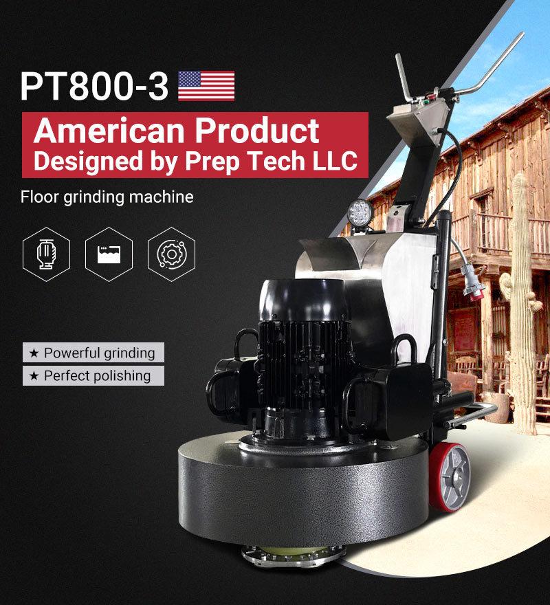 Handshaking Concrete Floor Grinding Machine Polisher Tool with Iron Cover