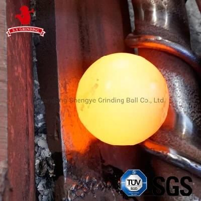 Shengye Dia 20-150mm Forged Grinding Steel Ball Used in Ball Mill