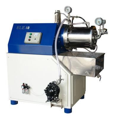 Horizontal Bead Mill with High Wear Resistant Alloy Steel or Ceramic Disc and Chamber
