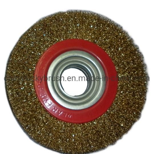 7 Inch 6mm Nylon Abrasive Wheel Brush (YY-236)