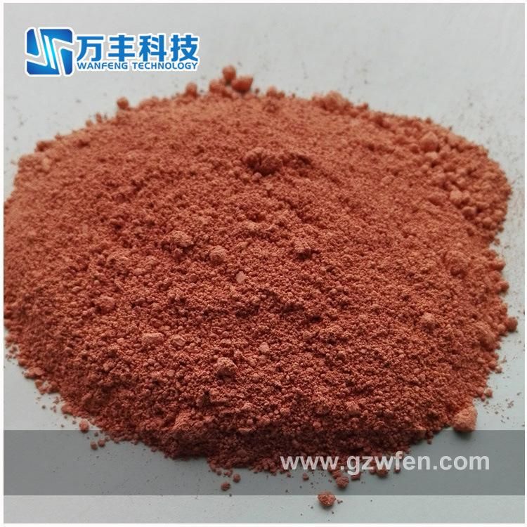 Rare Earth Red Polishing Powder with D50 2.0 Micron