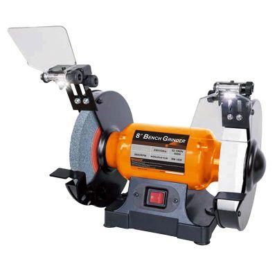 High Quality 8 Inch 120V Bench Grinder with LED Light for Home Use