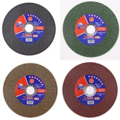 China Manufacturer Metal /Inox/Stone Resin Bonded Abrasive Grinding Cutting Wheel