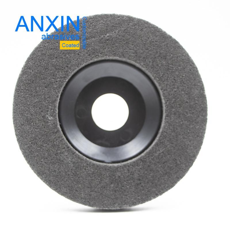 Non-Woven Polyweb Polishing Disc in Gray Color