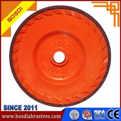China Supplier 4&quot; Red Nylon Wheel, Grinding Wheel, Polishing Wheel for Stainless Steel