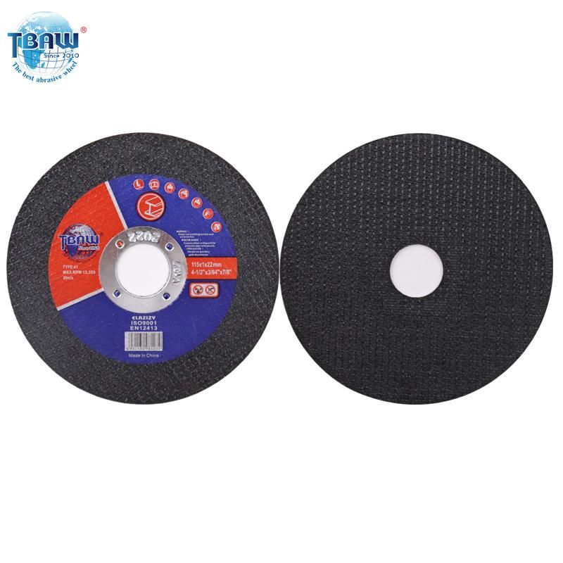 Free Sample Tbaw Disco De Corte, Rubber Metal Cutting Machine Cutting Wheel