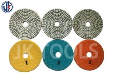 Diamond White Wet Polishing Pad for Floor Polishing