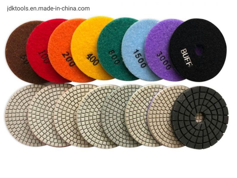 Diamond Wet Polishing Pads for Granite, Grit 1500