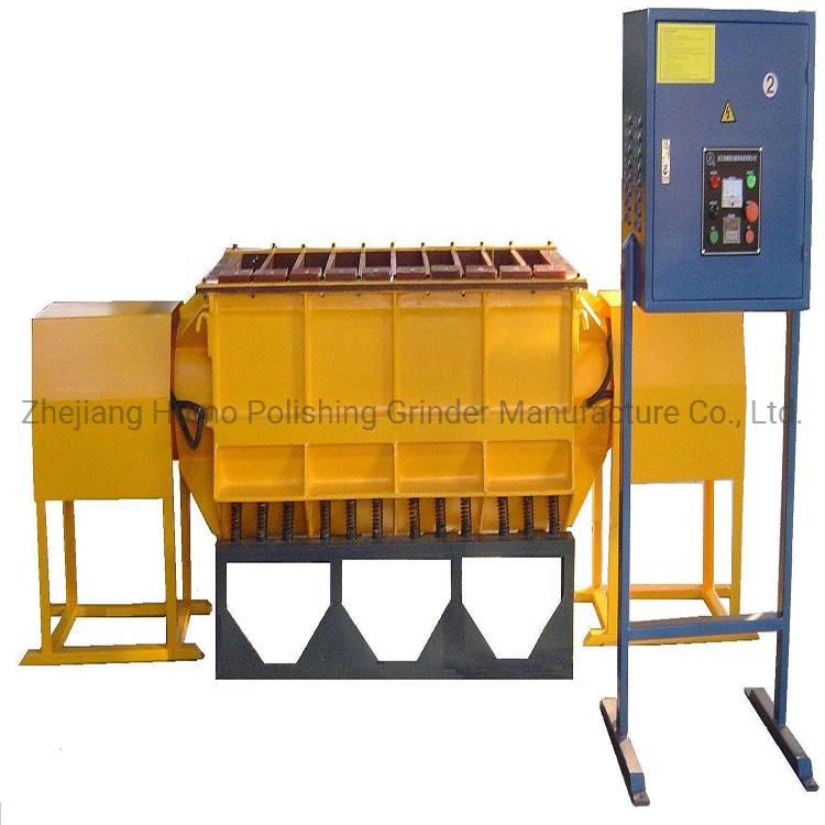 Granite Marble Stone Tumbling Trough Vibratory Finishing Machine Egypt