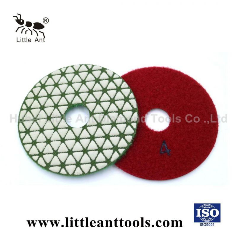 100mm Triangle Dry Polishing Pad
