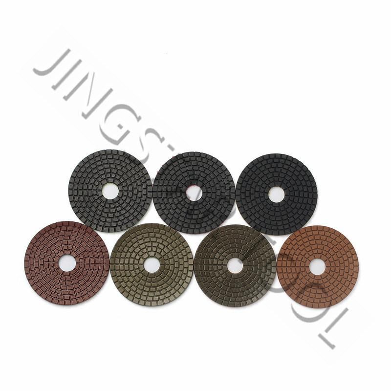 Diamond Flexible Polishing Pad for Granite Quartz Ceramic Concrete and Glass