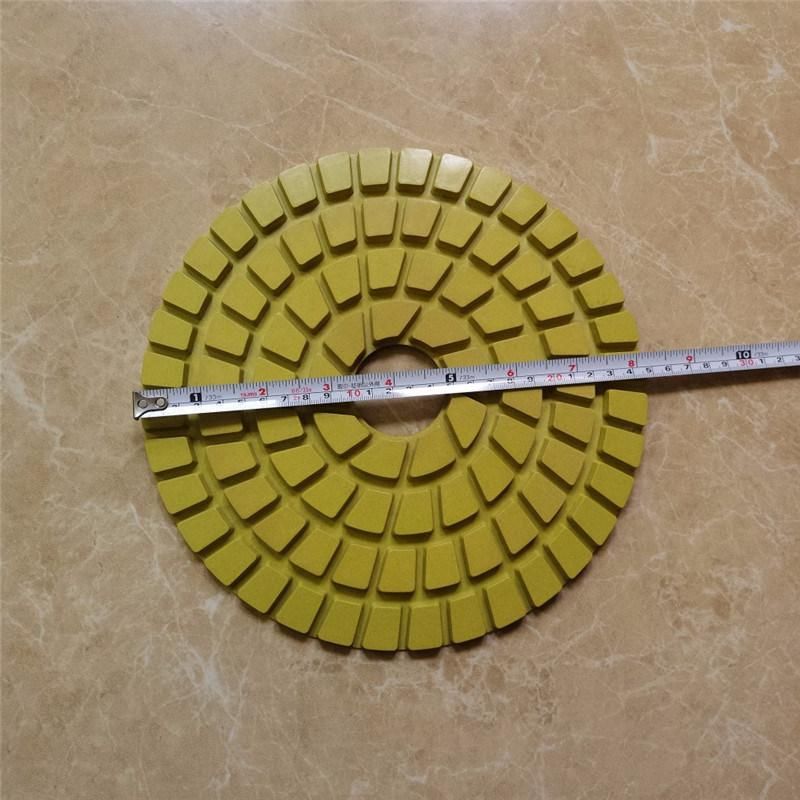 Factory Stone Marble Granite Grinding Diamond 9 Inch Wet Polishing Pad