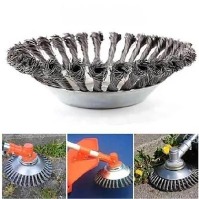 6in Brush Cutter Used Wire Brush, Polish Wire Cup Brush, Twisted Wire Alambre Trenzado Fil Torsade