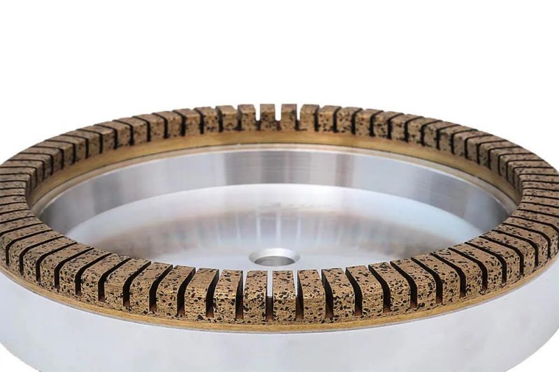 New Type Fine High-Speed Toothed Diamond Wheel for Glass Grinding with CE Certification