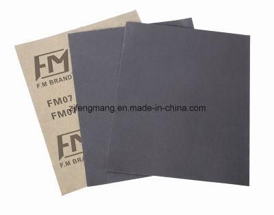 Waterproof Craft Paper Aluminum Oxide Abrasive Paper/Sandpaper FM07