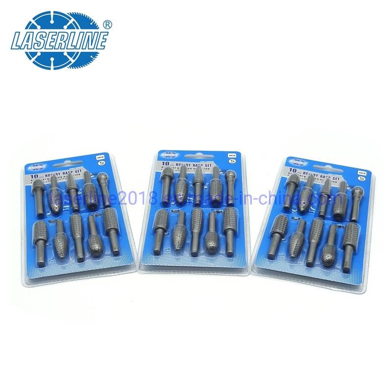 10PCS Rotary Rasp Set Polishing Set Carving Set