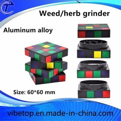 2018 Newest Style Aluminum Alloy 60mm Herb/Weed Grinder