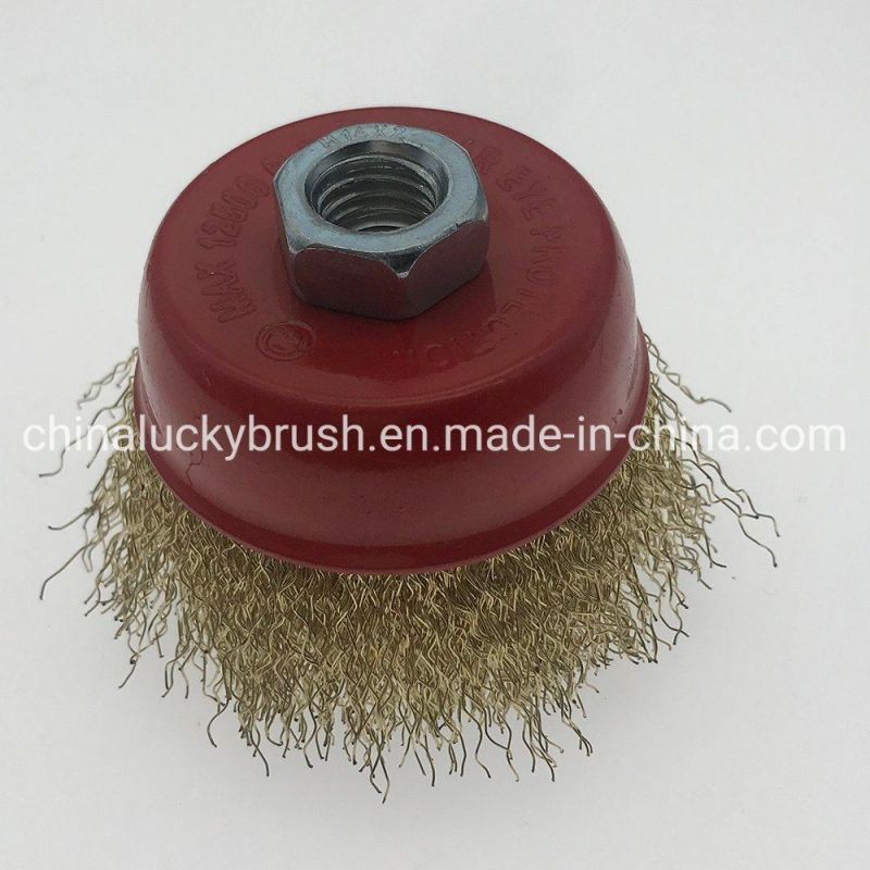 6inch Crimped Wire Cup Brush (YY-945)