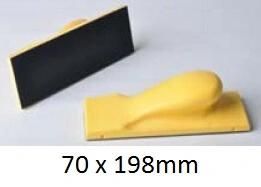 Hand Sanding Block 70X198mm Hook & Loop or Vinyl