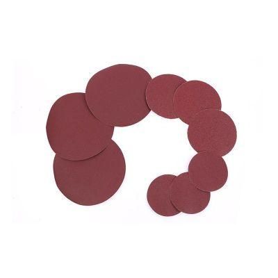 Round Without Hole Velcro Disc Abrasive Sanding Disc