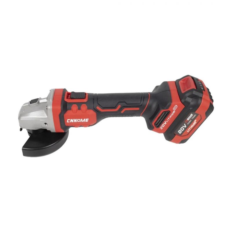 Heavy Duty Cordless 20V Brushless Angle Grinder Power Tools