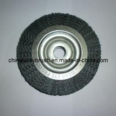 6 Inch Nylon Abrasive Wheel Brush (YY-071)