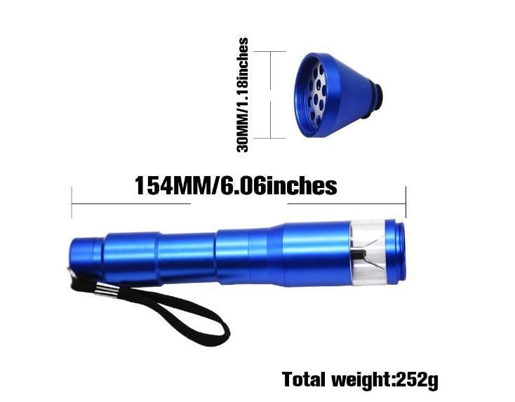 Aluminum Alloy Strong Metal Electric Smoke Grinder