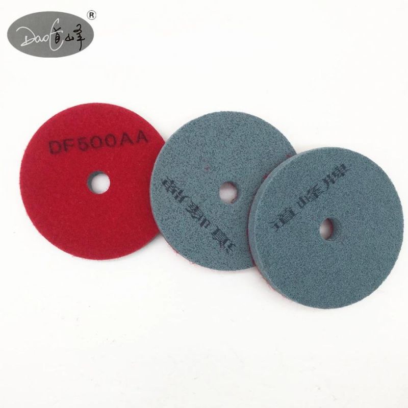 Daofeng 4inch 100mm Marble Polishing Pad for Marble Quartz