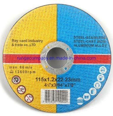 4.5-Inch Cut off Wheel Grinder, Ultra Thin Superior Abrasive Cutting Wheel for Metal Stainless Steel Aluminum Oxide Double Reinforced