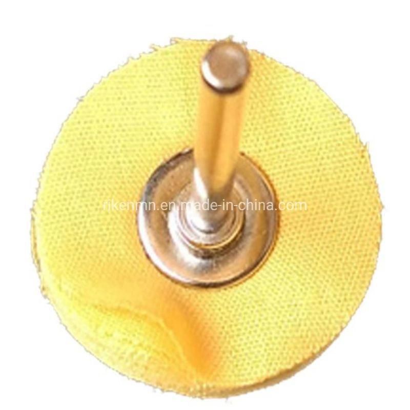 Jewelry Polishing Wheel Polishing Pad 2.35mm Flap Wheel Handle Cotton Thread Brush Wheel