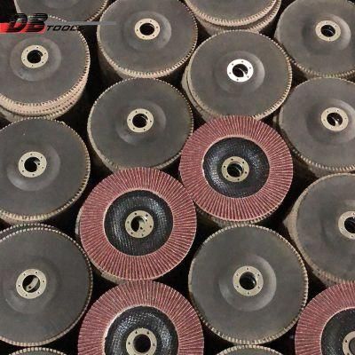 4.5&quot; 115mm Flap Sanding Disc Sanding Wheel Alumina Oxide 22mm Hole for Derusting