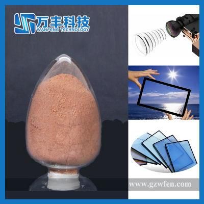 Rare Earth Red Polishing Powder with D50 0.6 Micron