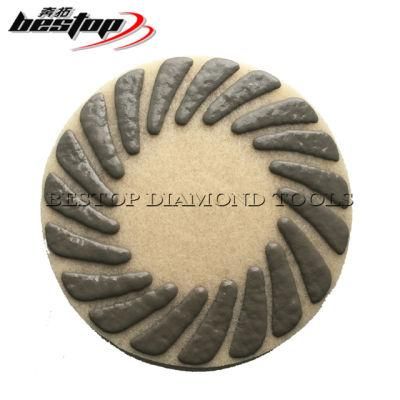 17 Inch Sponge Fiber Floor Polishing Pad for Concrete