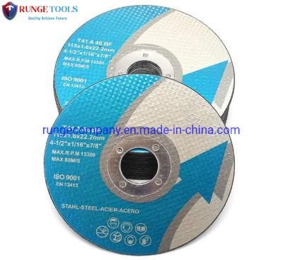 4-1/2 Inch Metal Stainless Cut-off Wheel Cutting Disc for Various Famous Angle Grinder Power Tools