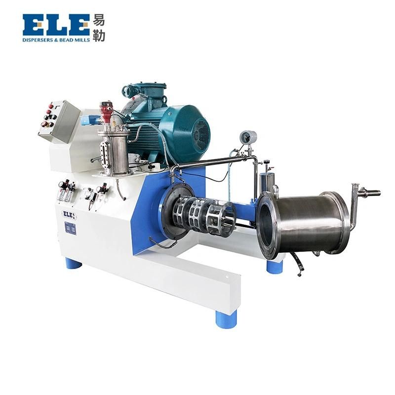 Ele Wet Grinding Mill for Paint Ink Pigment Nanometer Material China Supplier