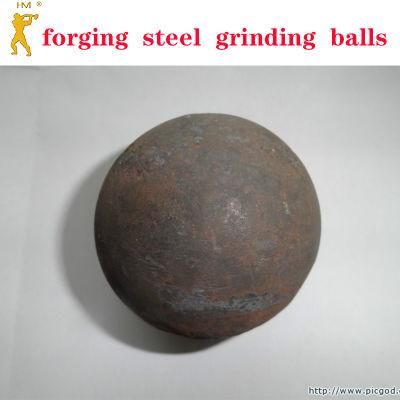 Dimensions 12mm to 180mm Forged Steel Grinding Balls for Ball Mill