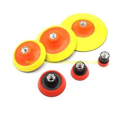 3inch, 4 Inch, 5 Inch Hook and Loop Rubber Back-up Backer Pad Backing Pad