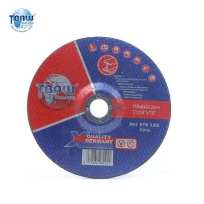 Factory Good Quality and Professional Abrasive China Grinding Wheel for Metal 180 mm